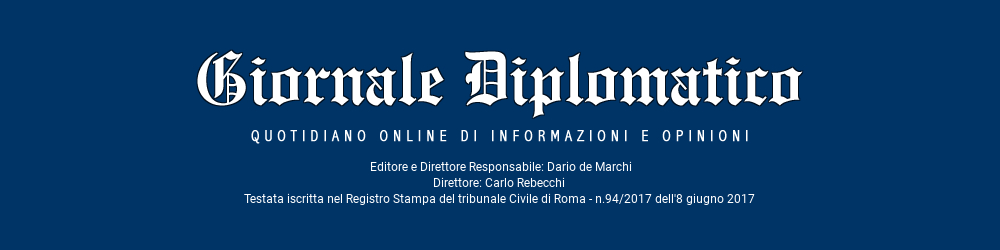 Testata sito web Giornale Diplomatico