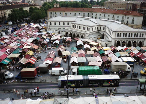 Mercato di Porta Palazzo a Torino