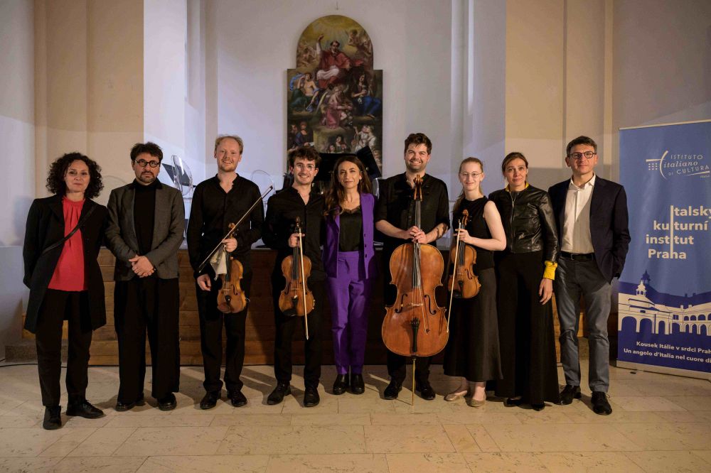 IIC Praga: tappa Premio &ldquo;Paolo Borciani&rdquo; con concerto Quartetto Fibonacci - foto: IIC Praga