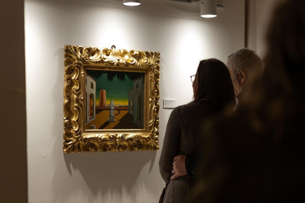 IIC Praga: chiude con numeri record la mostra di Giorgio de Chirico - foto: IIC Praga