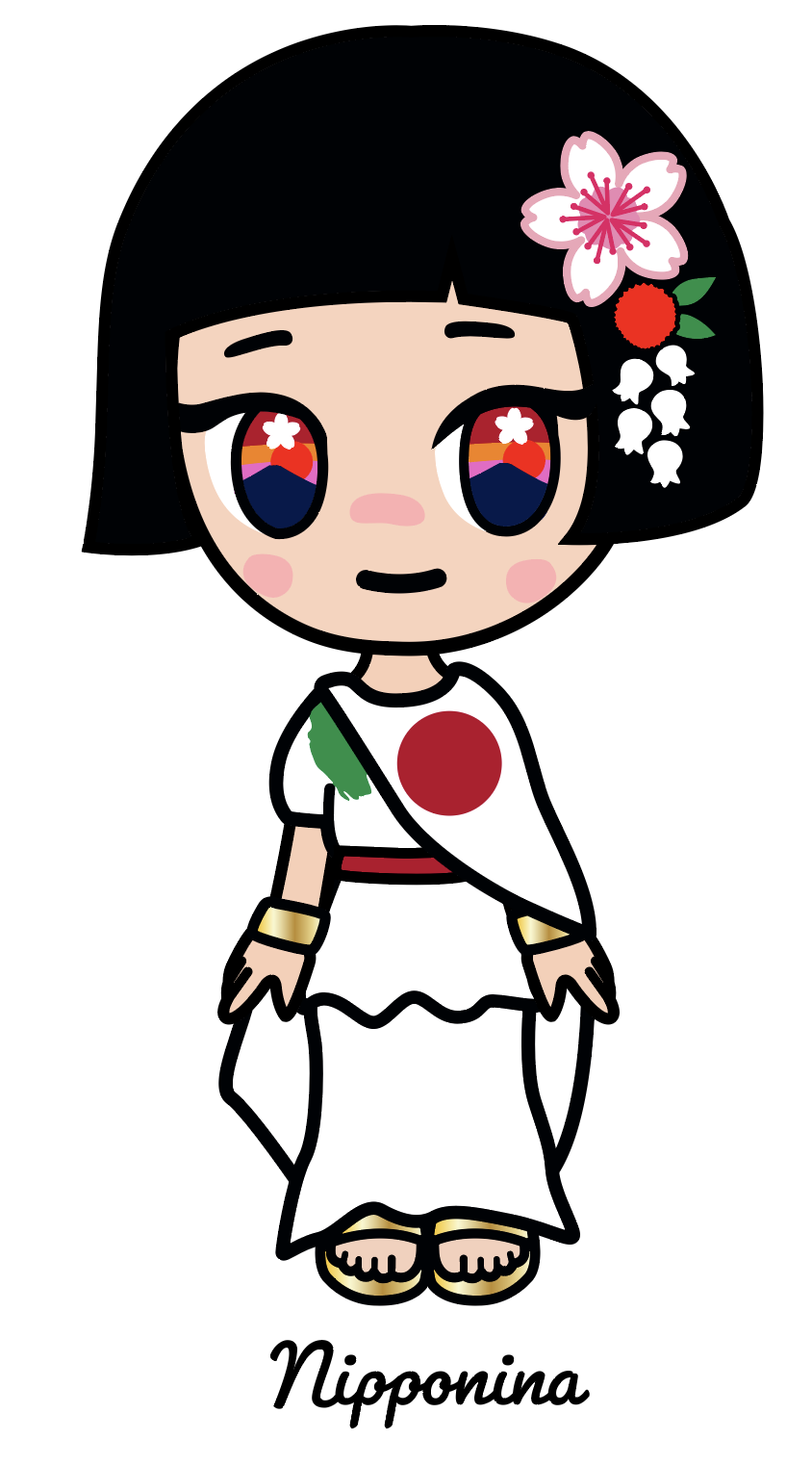 Nipponina, mascotte per 160 anni relazioni Giappone-Italia