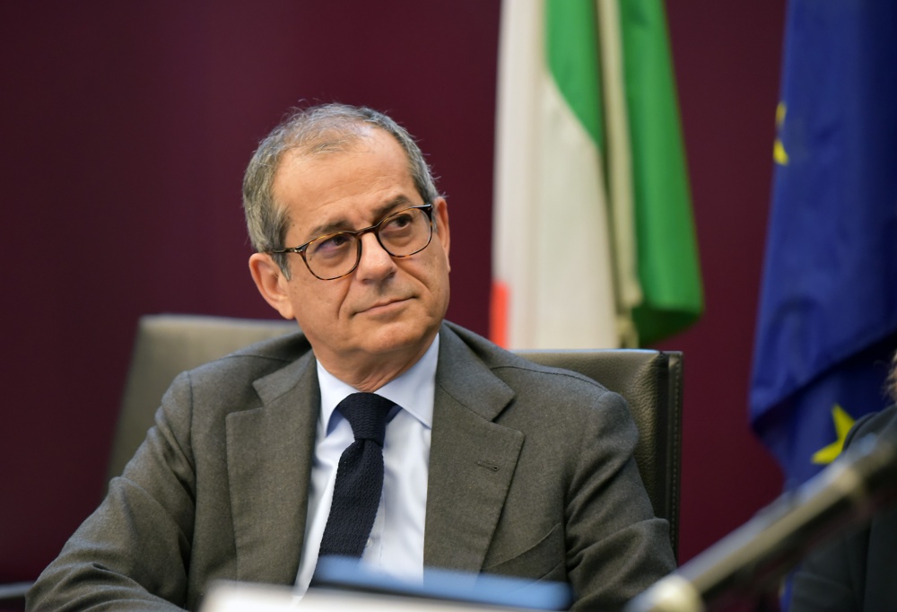 Il ministro Giovanni Tria