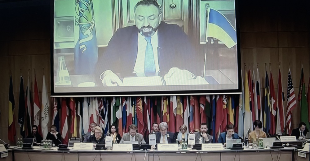 Segretario Beccari interviene all'OSCE