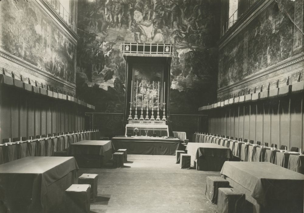 Conclave 1939 - Cappella Sistina