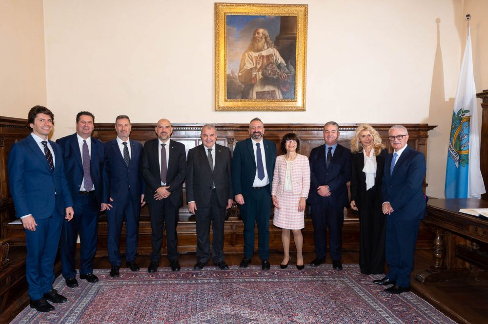 On. Farrugia in visita a San Marino - foto: Segreteria di Stato