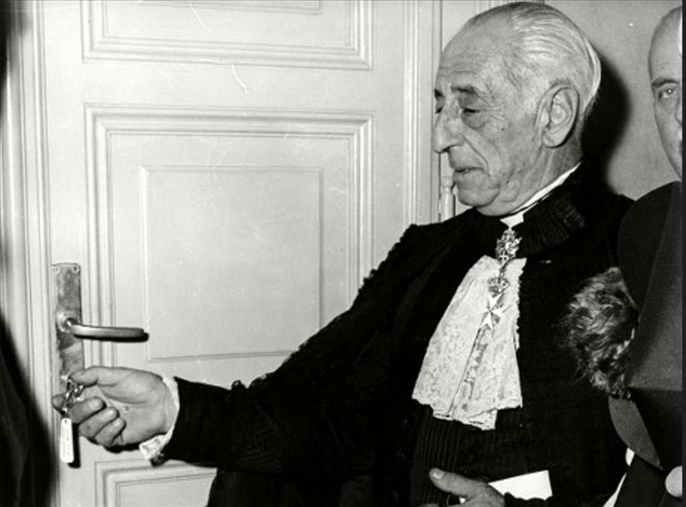Sigismondo Chigi Maresciallo del Conclave 1963