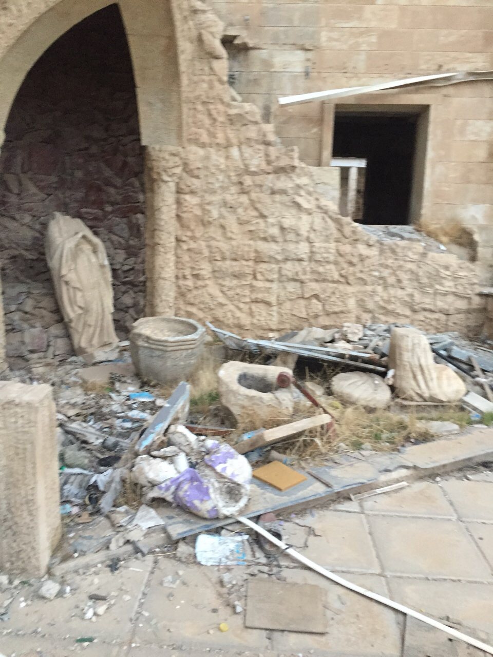 Mosul, monastero di San Giorgio di Cappadocia distrutto dai jihadisti