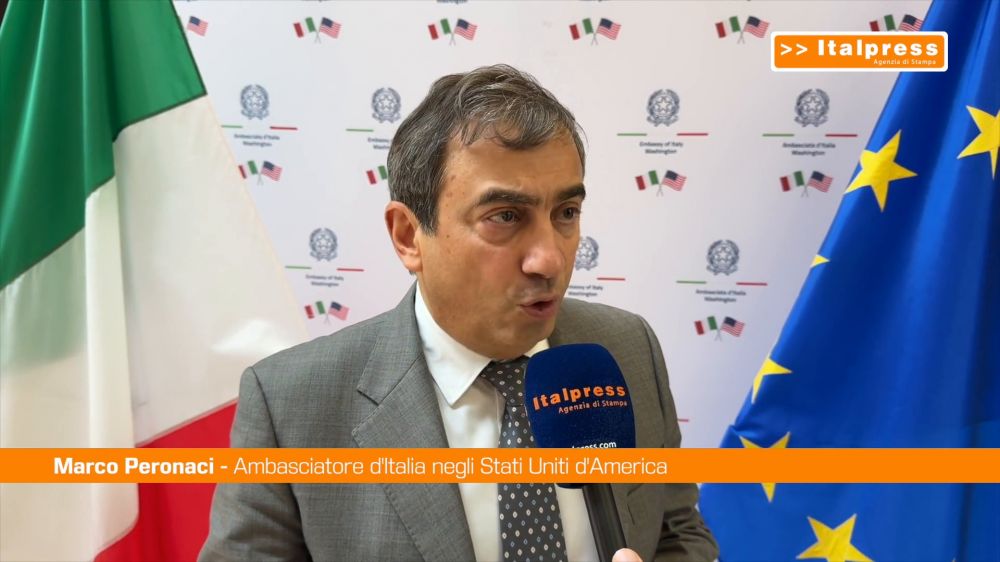 Amb. Marco Peronaci - foto: Italpress
