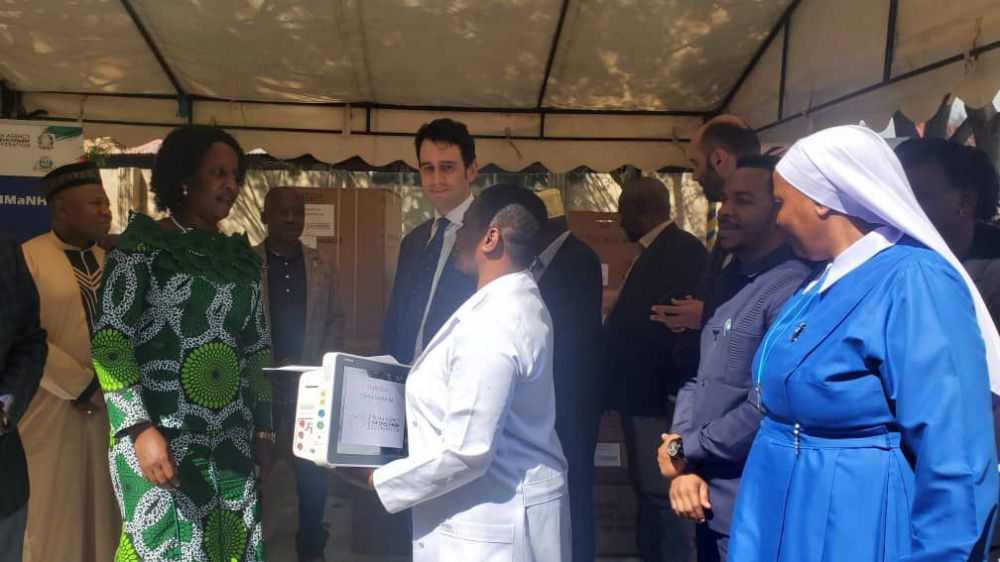 Consegna dei materiali sanitari avvenuta oggi a Dodoma, Tanzania - Credits: AICS Nairobi