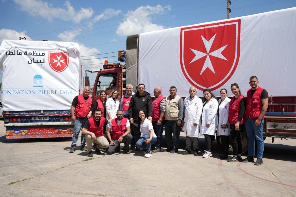 Convogli umanitari Ordine di Malta in Libano nei villaggi isolati - foto: SMOM