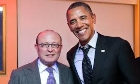 Franco Nuschese con il presidente Barack Obama