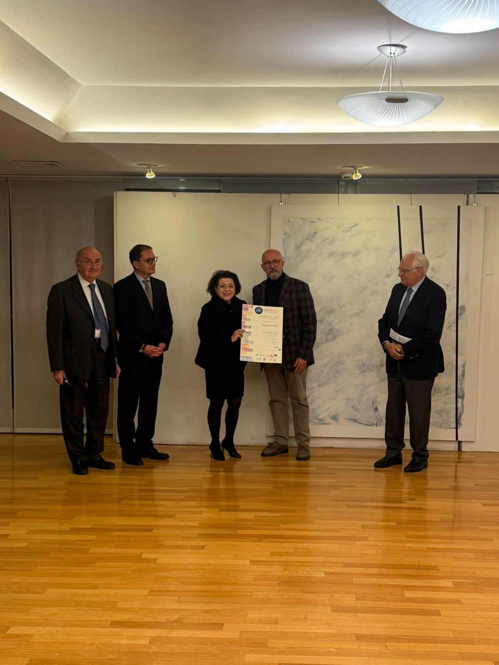 Circolo Esteri: inaugurata la mostra “45.55” di Antonia Di Giulio