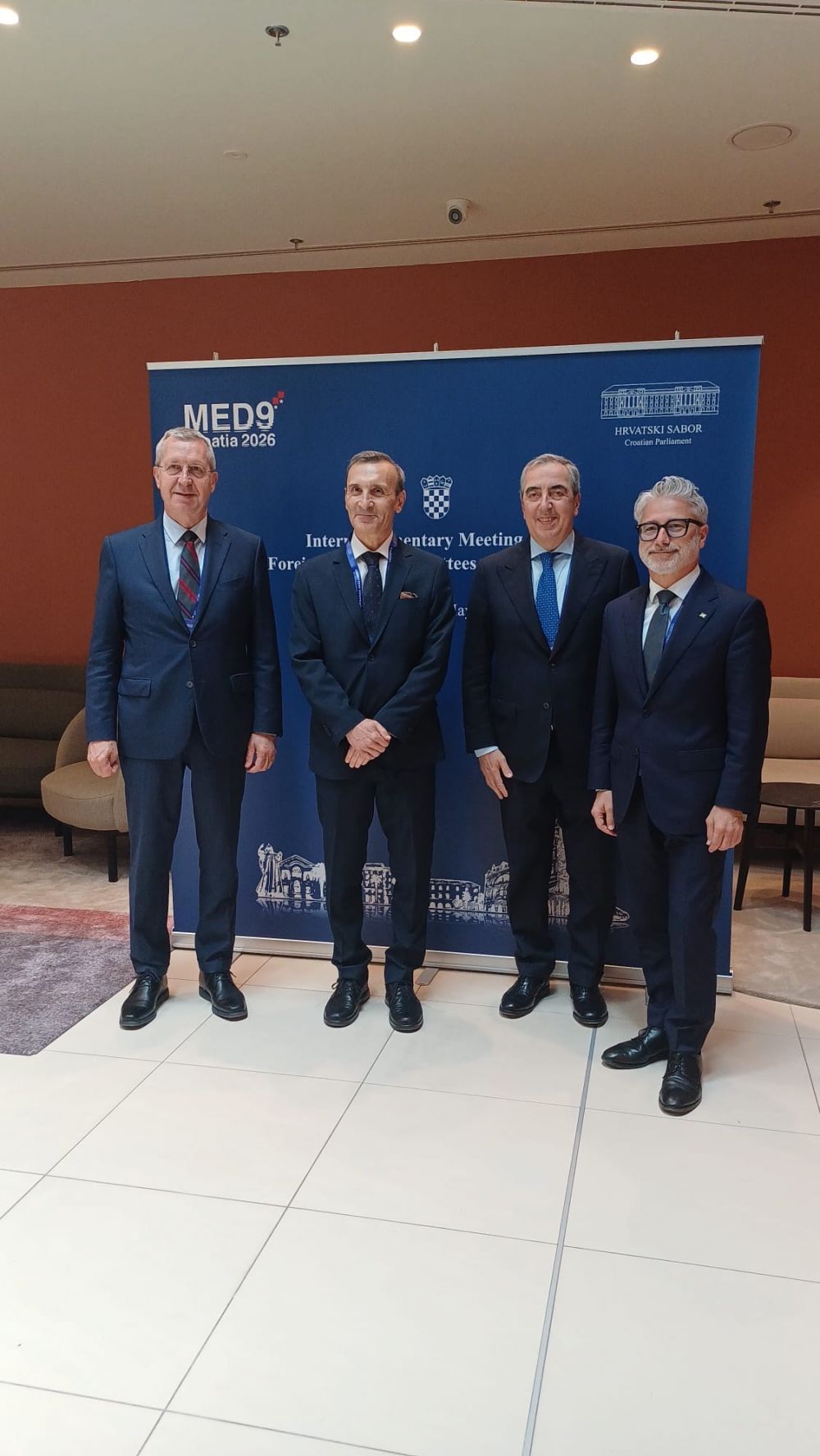 Croazia: delegazione di parlamentari italiani al MED9 a Spalato - foto: Ambasciata