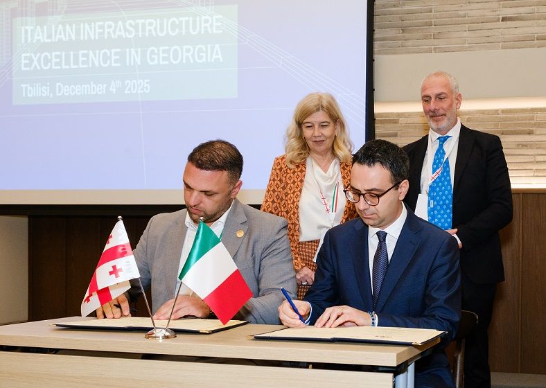 "Italian Infrastructure excellence in Georgia" - foto: Ambasciata