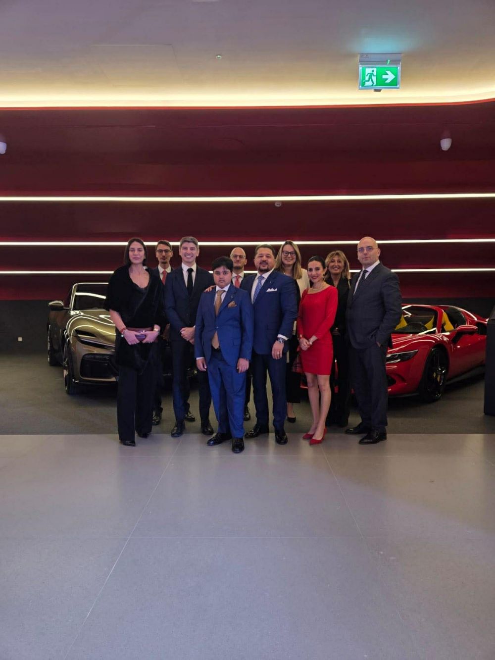 La Ferrari sbarca a Tbilisi - foto: Ambasciata
