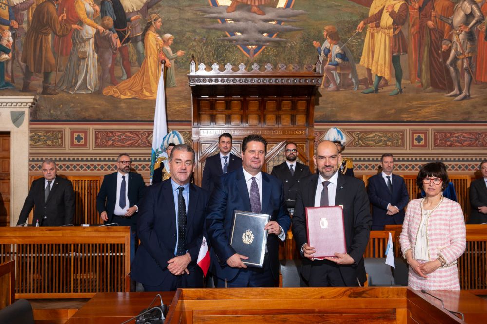 On. Farrugia in visita a San Marino - foto: Segreteria di Stato