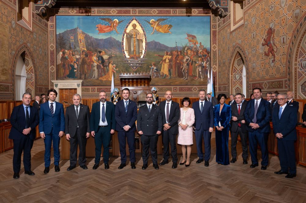 On. Farrugia in visita a San Marino - foto: Segreteria di Stato