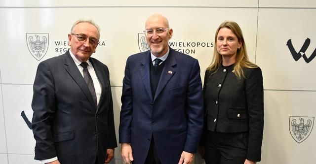 Amb. Luca Franchetti Pardo in visita al Voivodato della Wielkopolska - foto: Ambasciata