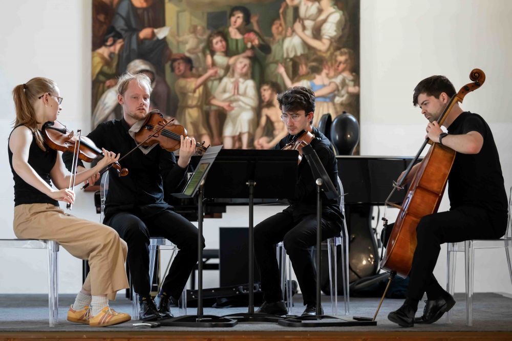 IIC Praga: tappa Premio &ldquo;Paolo Borciani&rdquo; con concerto Quartetto Fibonacci - foto: IIC Praga