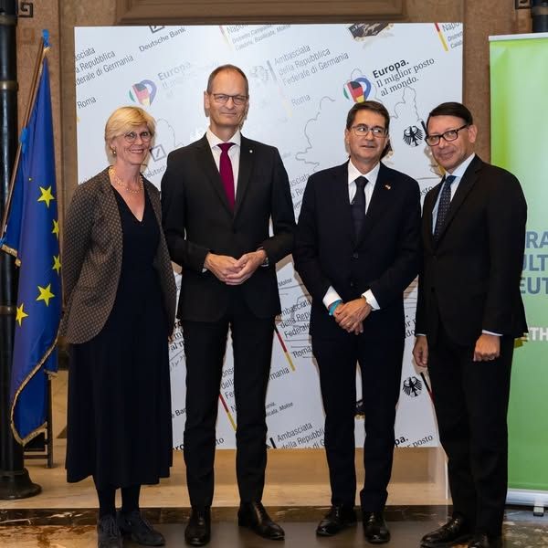 Amb. Thomas Bagger a Napoli - foto: Ambasciata di Germania