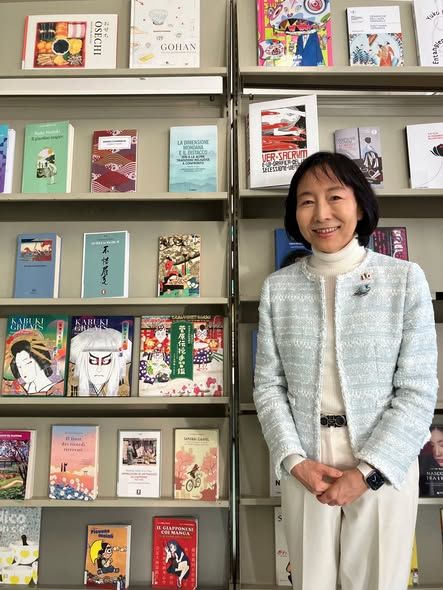 Amb. ONO Hikariko visita Istituto Giapponese di Cultura Roma