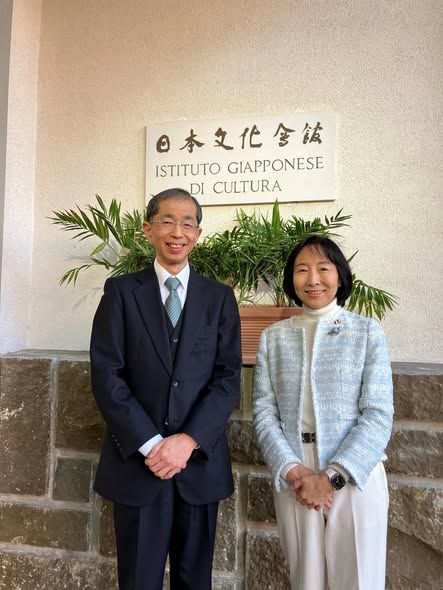 Amb. ONO Hikariko visita Istituto Giapponese di Cultura Roma