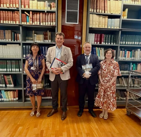 Amb. Roberto Balzaretti all'Archivio Centrale dello Stato - foto: Ambasciata