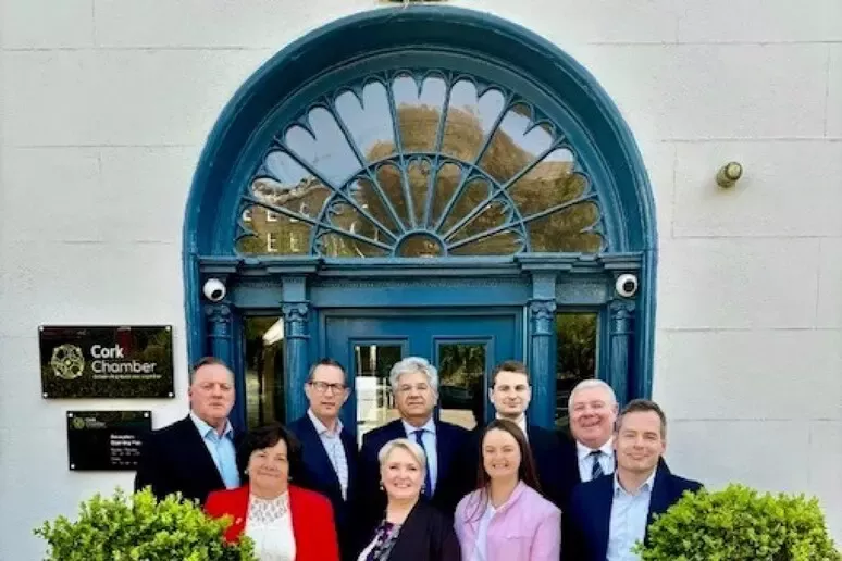 L'amb. Nicola Faganello a Cork - foto: Ambasciata