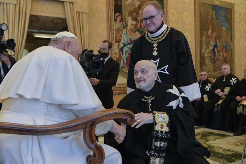 Il Papa e lo SMOM - Foto: Vatican Media / ACI Group