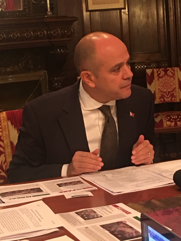 Murat Salim Esenli, ambasciatore di Turchia in Italia