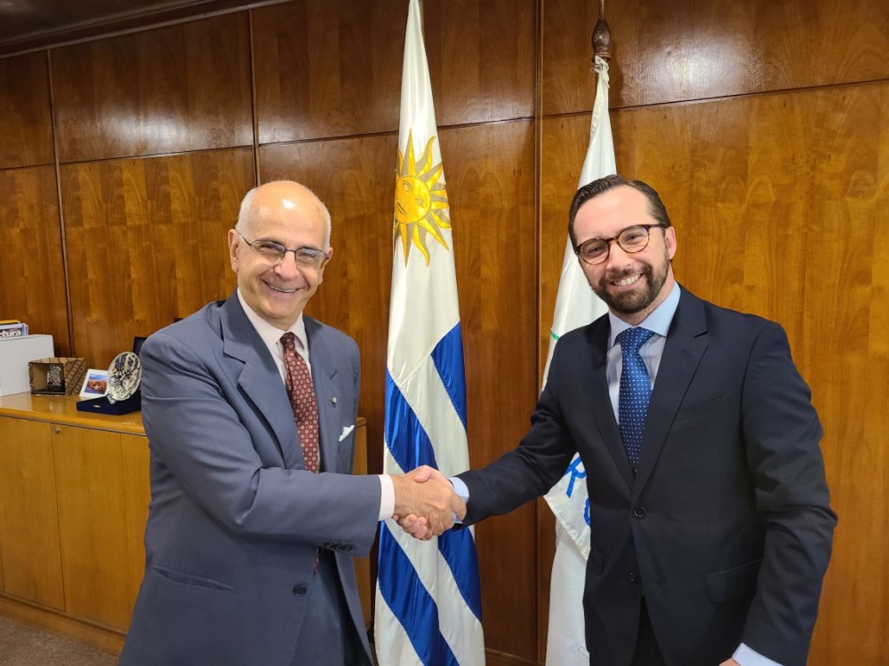 Amb. Iannuzzi con ministro Albertoni