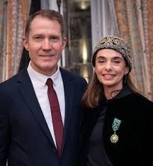 Alessandra Ferri e l'amb. Matthieu Peyraud - foto: social