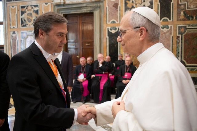 Amb. Ilgar Mukhtarov e Papa Leone XIV