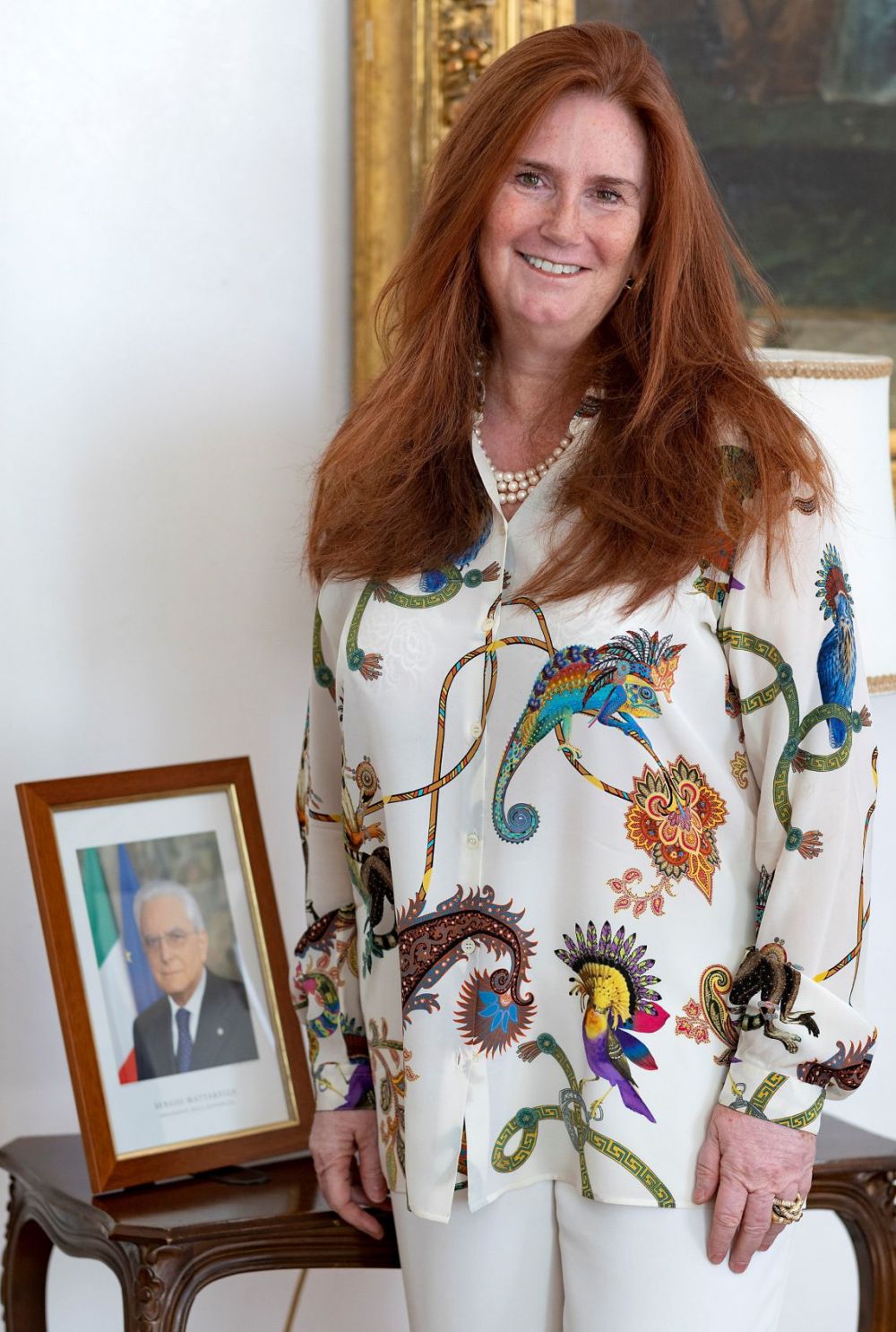 Amb. Emanuela D'Alessandro - foto: Ambasciata