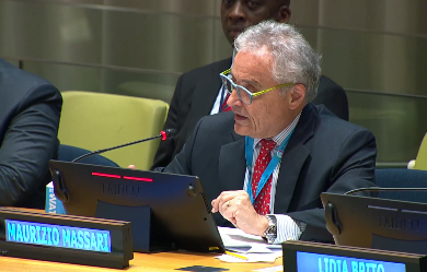 Amb. Maurizio massari - Foto: Rappresentanza Italiana all'ONU