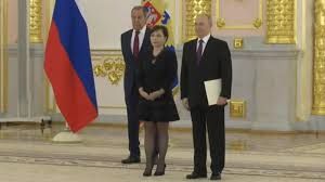Amb. Cecilia Piccioni e Vladimir Putin