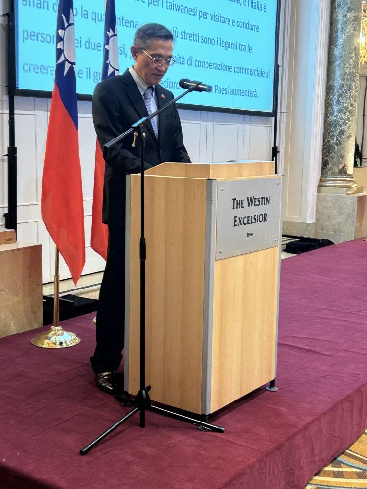 Amb. Vincent Y. C. Tsai - foto: Giornale Diplomatico