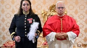 Amb. Tarandip Kaur Sandhu Vatican con Papa Leone XIV - foto Vatican News