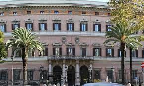 L'ambasciata USA a Roma in via Vittorio Veneto