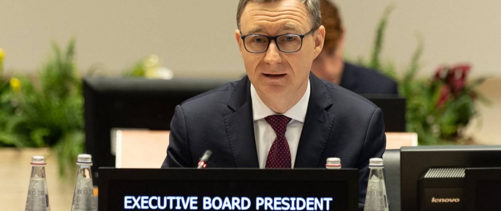 Amb Artur Pollok eletto presidente Comitato Esecutivo WFP