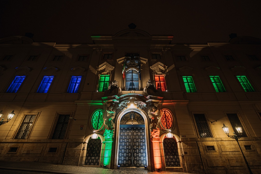 L'ambasciata d'Italia a Praga - foto ufficiale