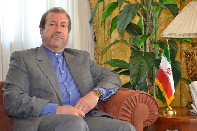 L´ambasciatore dell´Iran a Roma, Jahanbakhsh Mozaffari