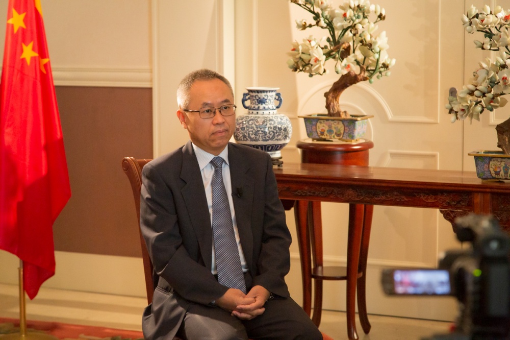 L'ambasciatore cinese in Italia, Li Junhua