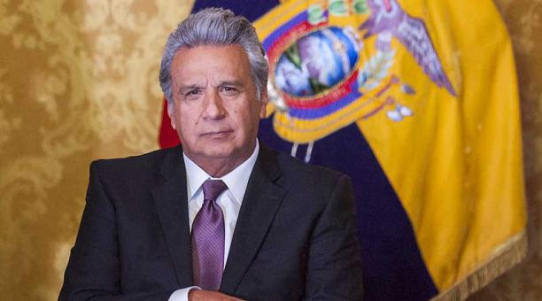 Il presidente dell'Ecuador Lenìn Moreno Garcés