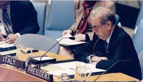 Amb. Francesco Paolo Fulci all'ONU