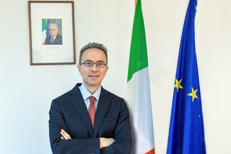 L'amb. Enrico Valvo