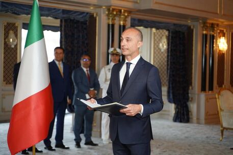 Amb Gianluca Alberini presenta le lettere credenziali in Libia