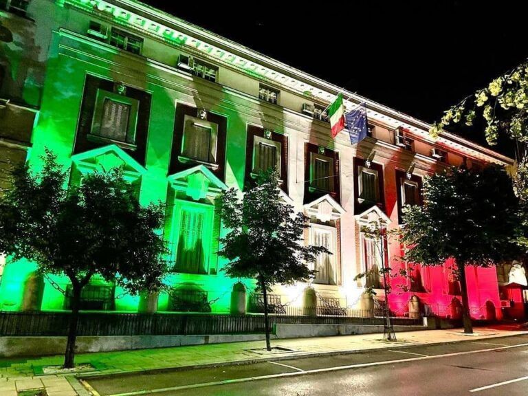 L'ambasciata d'Italia a Belgrado