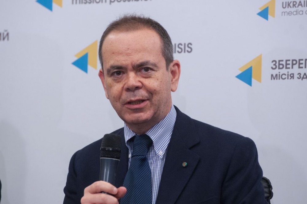 L'ambasciatore d’Italia in Ucraina, Davide La Cecilia