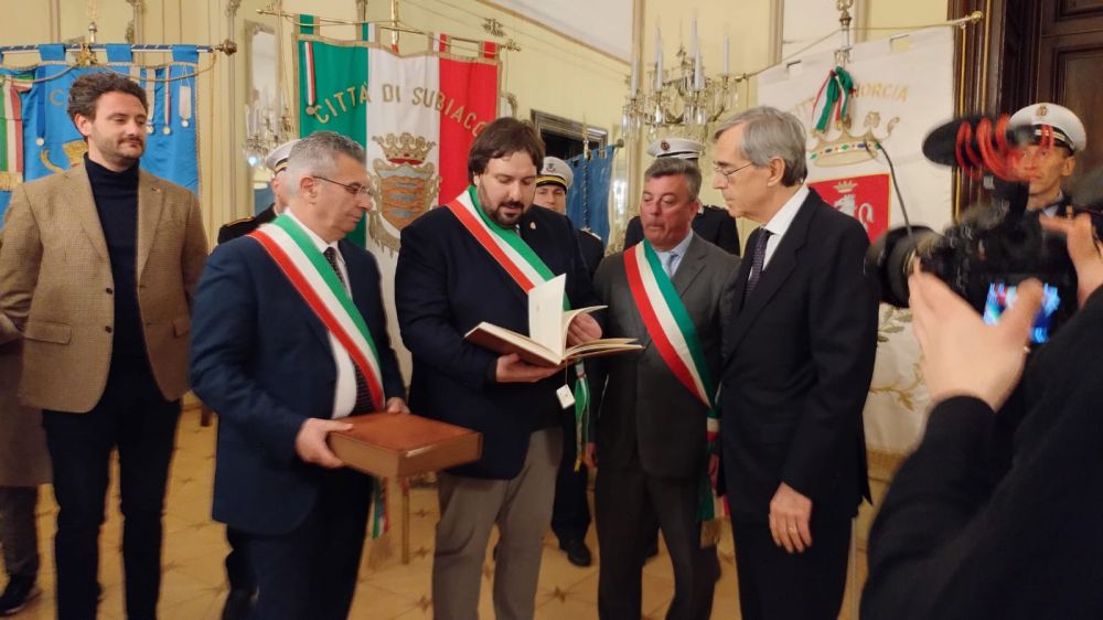 Amb. Marsili accoglie la delegazione